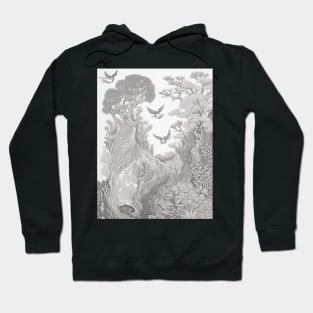 Nature's Symphony Pattern Hoodie